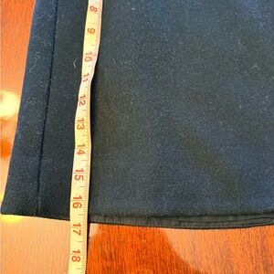 J. Crew Dark Navy Wool Mini Skirt